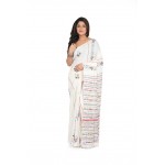 HANDWOVEN KANTHA STITCH SAREE