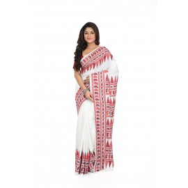 HANDWOVEN KANTHA STITCH SAREE