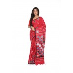 HANDWOVEN KANTHA STITCH SAREE