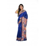 HANDWOVEN KANTHA STITCH SAREE