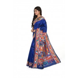 HANDWOVEN KANTHA STITCH SAREE
