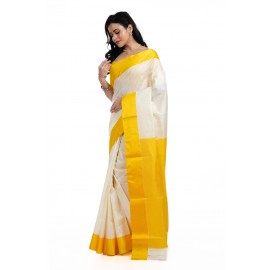 Tantuja Bengal Handloom Garad Silk Saree