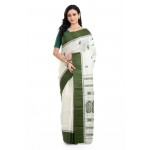 Tantuja Bengal Handloom Garad Silk Saree