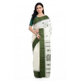 Tantuja Bengal Handloom Garad Silk Saree