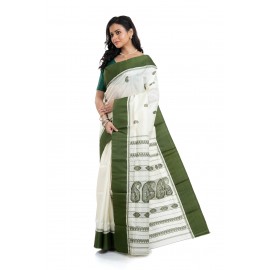 Tantuja Bengal Handloom Garad Silk Saree