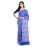 Tantuja Royal Blue Hand Block Printed Katan Silk Saree
