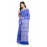 Tantuja Royal Blue Hand Block Printed Katan Silk Saree