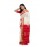 Tantuja Off-White and Red Garad Kanjivaram Silk Saree