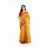 Tantuja Mustard Yellow Garad Jamdani Silk Saree