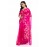 Tantuja Royal Rani Pink Muslin Silk Jamdani Saree