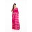  Tantuja Handloom Block Print Katan Silk Saree (Rani Pink)