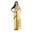 Tantuja Primrose Yellow Muslin Silk Jamdani Saree