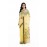 Tantuja Primrose Yellow Muslin Silk Jamdani Saree
