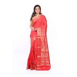 HANDWOVEN SILK BALUCHARI SAREE