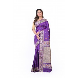 HANDWOVEN PURE SILK MARRIAGE SAREE
