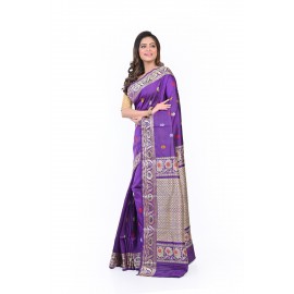 HANDWOVEN PURE SILK MARRIAGE SAREE