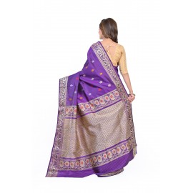 HANDWOVEN PURE SILK MARRIAGE SAREE
