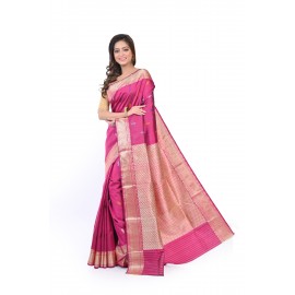 HANDWOVEN PURE SILK MARRIAGE SAREE