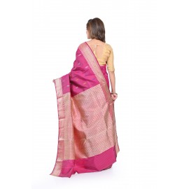 HANDWOVEN PURE SILK MARRIAGE SAREE