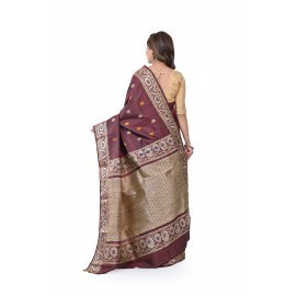 HANDWOVEN PURE SILK MARRIAGE SAREE