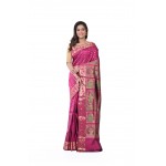HANDWOVEN SILK BALUCHARI SAREE