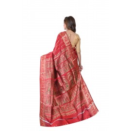HANDWOVEN SILK BALUCHARI SAREE