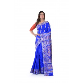 HANDWOVEN SILK BALUCHARI SAREE