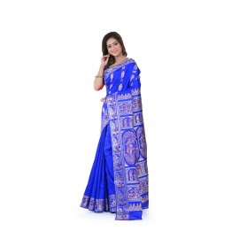 HANDWOVEN SILK BALUCHARI SAREE