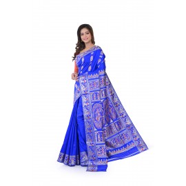 HANDWOVEN SILK BALUCHARI SAREE