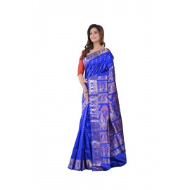 HANDWOVEN SILK BALUCHARI SAREE