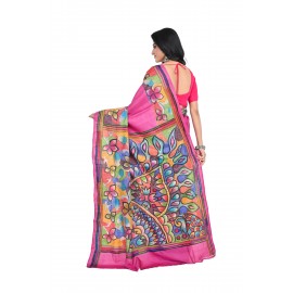 HANDWOVEN KANTHA STITCH SAREE