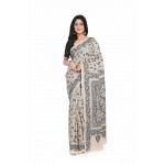 HANDWOVEN KANTHA STITCH SAREE