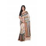 HANDWOVEN KANTHA STITCH SAREE