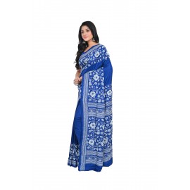 HANDWOVEN KANTHA STITCH SAREE
