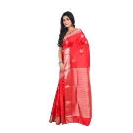 HANDWOVEN PURE SILK MARRIAGE SAREE