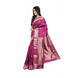 HANDWOVEN PURE SILK MARRIAGE SAREE