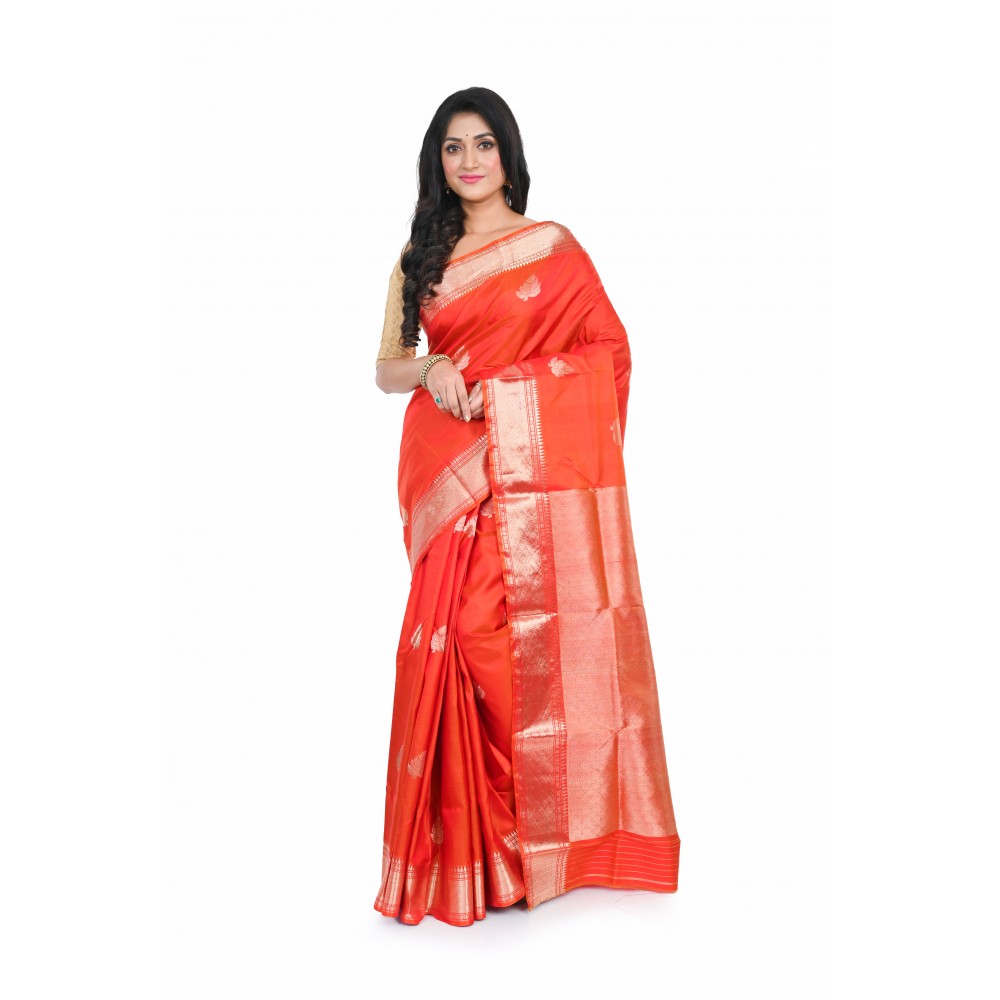 HANDWOVEN PURE SILK MARRIAGE SAREE