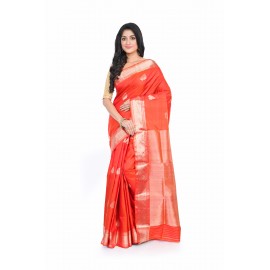 HANDWOVEN PURE SILK MARRIAGE SAREE
