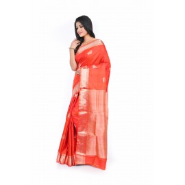HANDWOVEN PURE SILK MARRIAGE SAREE