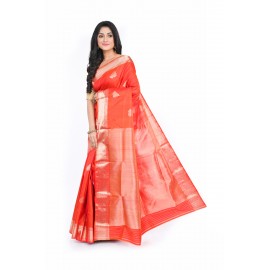 HANDWOVEN PURE SILK MARRIAGE SAREE