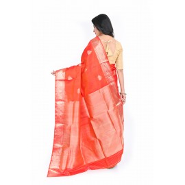HANDWOVEN PURE SILK MARRIAGE SAREE