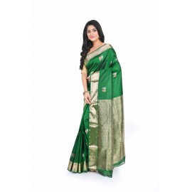 HANDWOVEN PURE SILK MARRIAGE SAREE