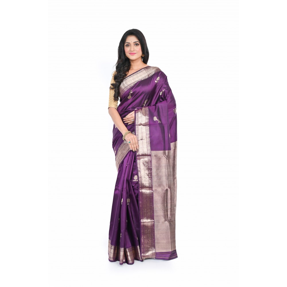 HANDWOVEN PURE SILK MARRIAGE SAREE