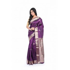 HANDWOVEN PURE SILK MARRIAGE SAREE