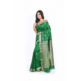 HANDWOVEN PURE SILK MARRIAGE SAREE