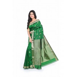 HANDWOVEN PURE SILK MARRIAGE SAREE