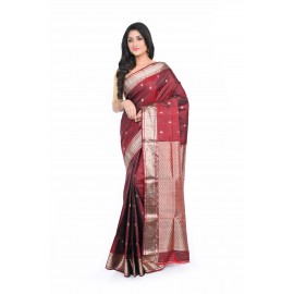 HANDWOVEN PURE SILK MARRIAGE SAREE