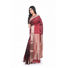 HANDWOVEN PURE SILK MARRIAGE SAREE
