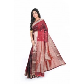 HANDWOVEN PURE SILK MARRIAGE SAREE