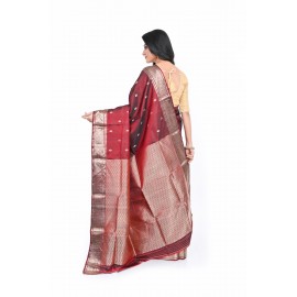 HANDWOVEN PURE SILK MARRIAGE SAREE